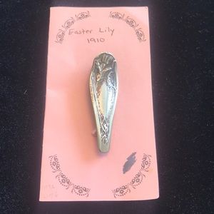 Vintage pin from spoon